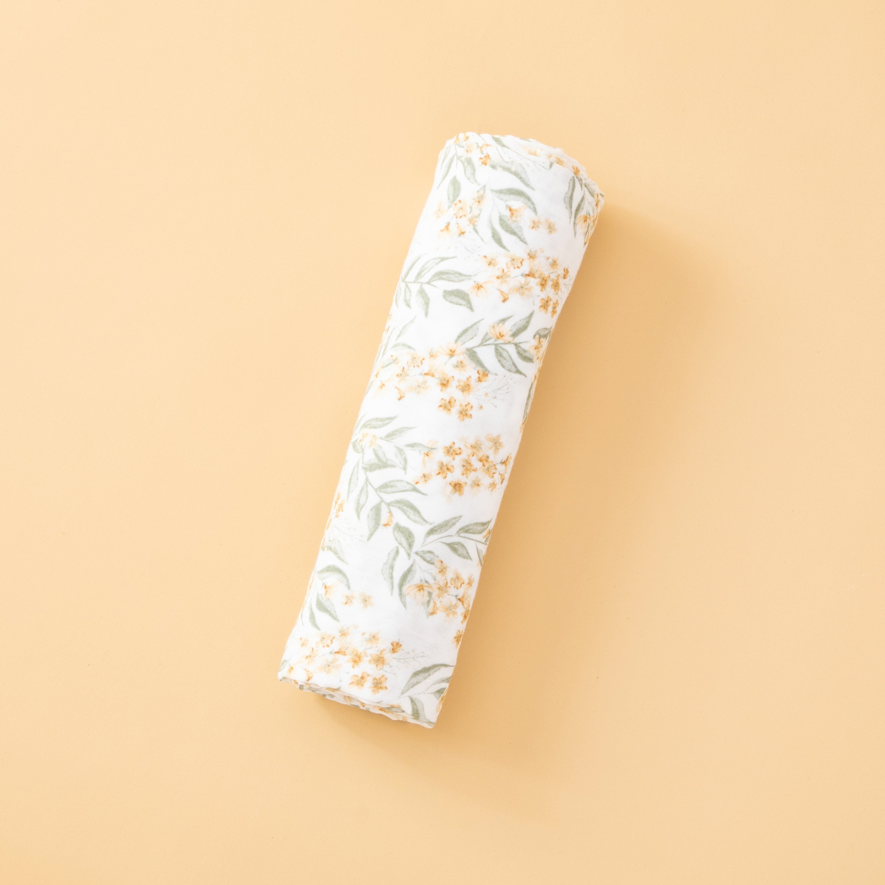 Set of 2 Muslin Wraps - Floral & Wattle