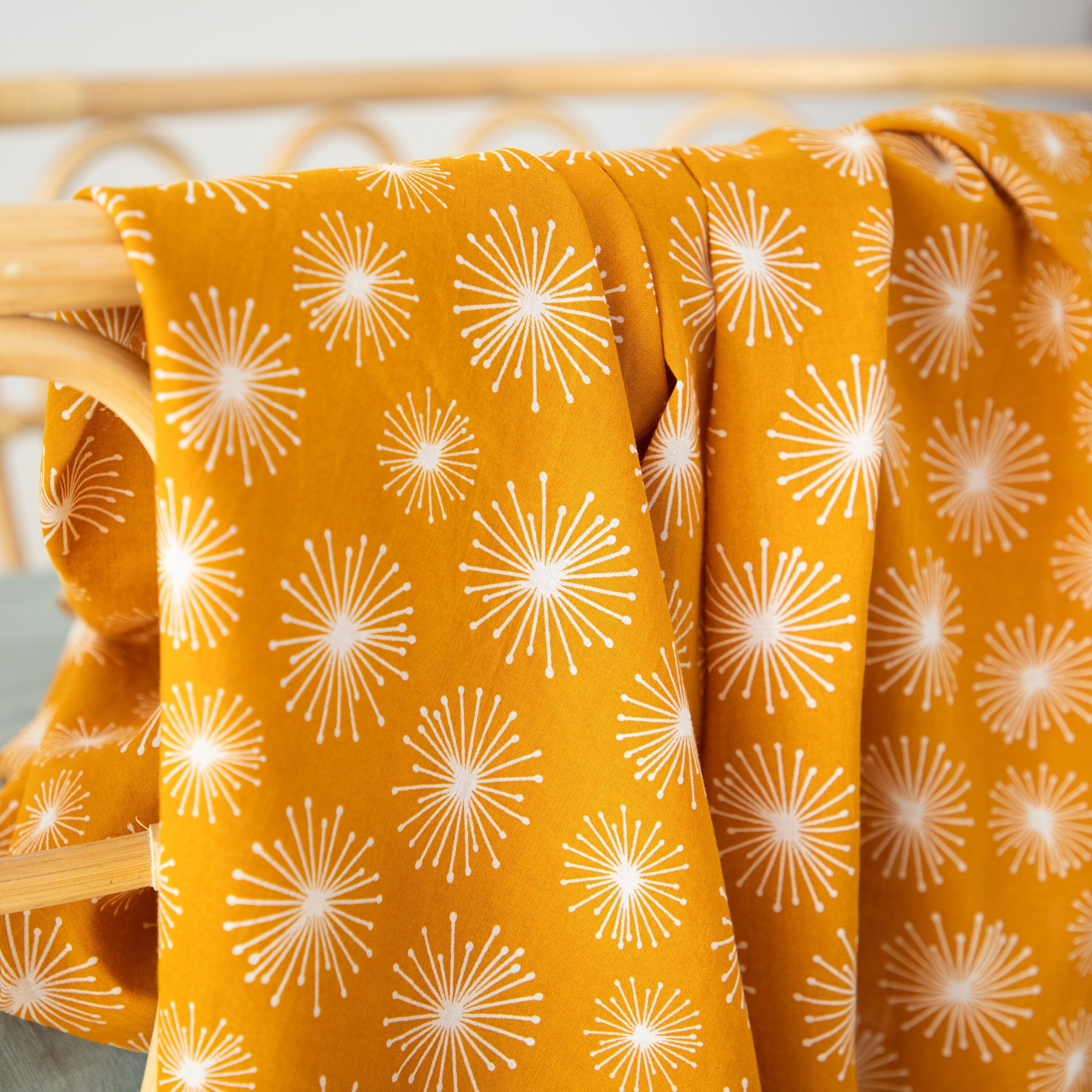 Set of 2 Muslin Wraps - Star Burst & Floral