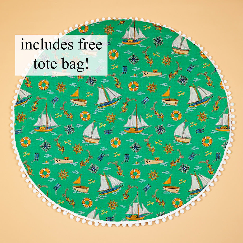 Baby Play Mat - Boats